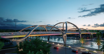 Tháng này, Việt Nam sẽ khởi công xây dựng cây cầu 1.600 tỷ bắc qua kênh đào lớn bậc nhất miền Tây