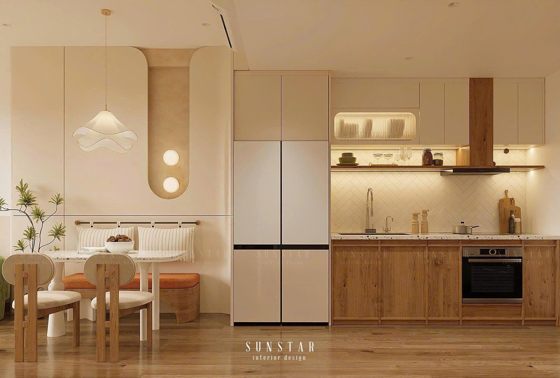 Mang hơi thở Scandinavian pha Retro cho căn hộ nhỏ: Tinh giản mà không hề đơn điệu- Ảnh 3.