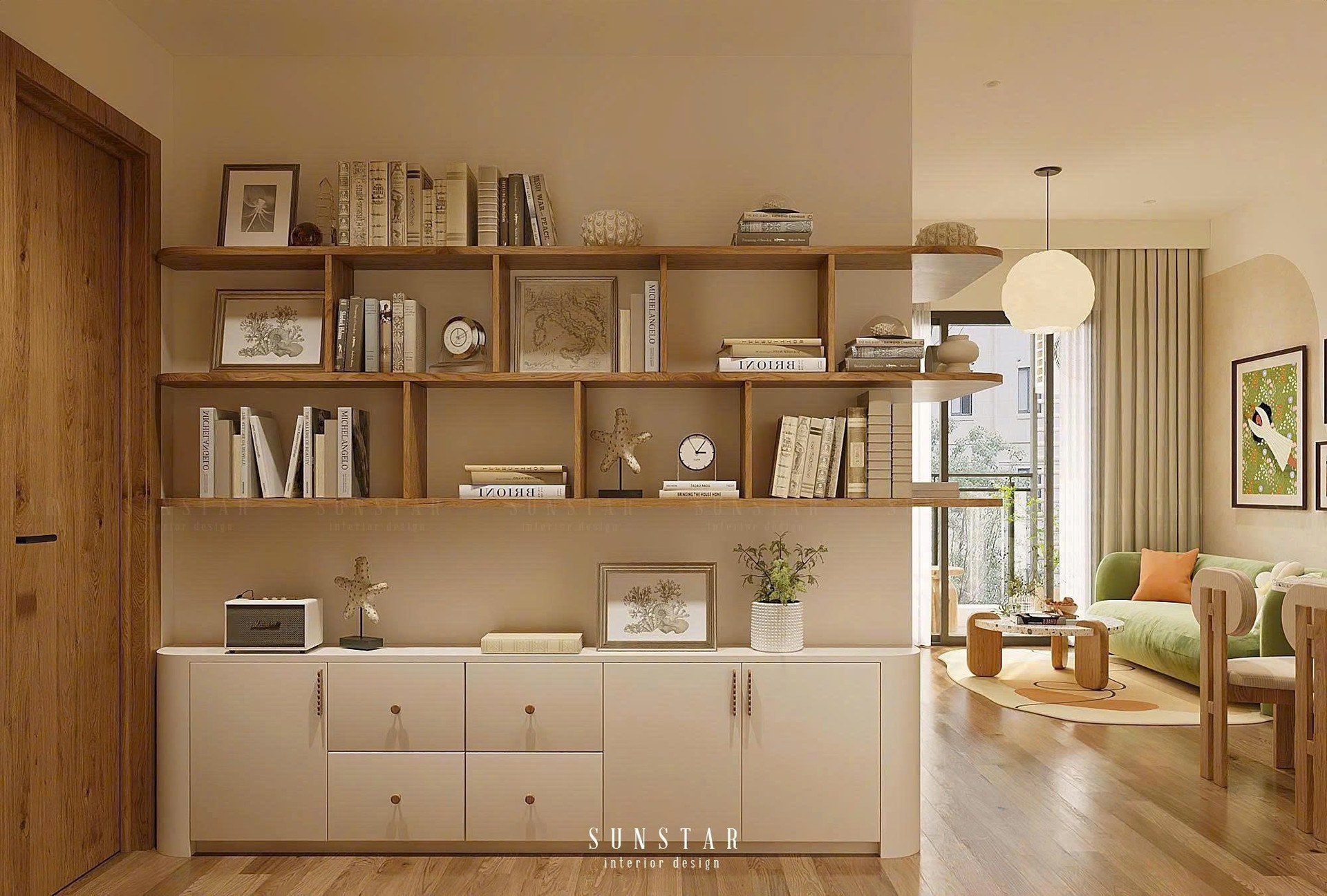 Mang hơi thở Scandinavian pha Retro cho căn hộ nhỏ: Tinh giản mà không hề đơn điệu- Ảnh 5.