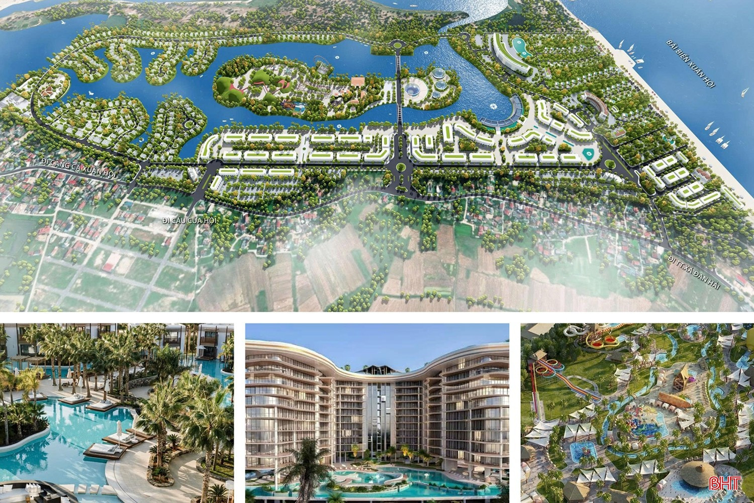 Chỉ ít ngày nữa, gần cây cầu đẹp nhất Bắc miền Trung sẽ khởi công khu du lịch sinh thái biển cao cấp- Ảnh 2.