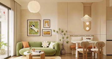 Mang hơi thở Scandinavian pha Retro cho căn hộ nhỏ: Tinh giản mà không hề đơn điệu