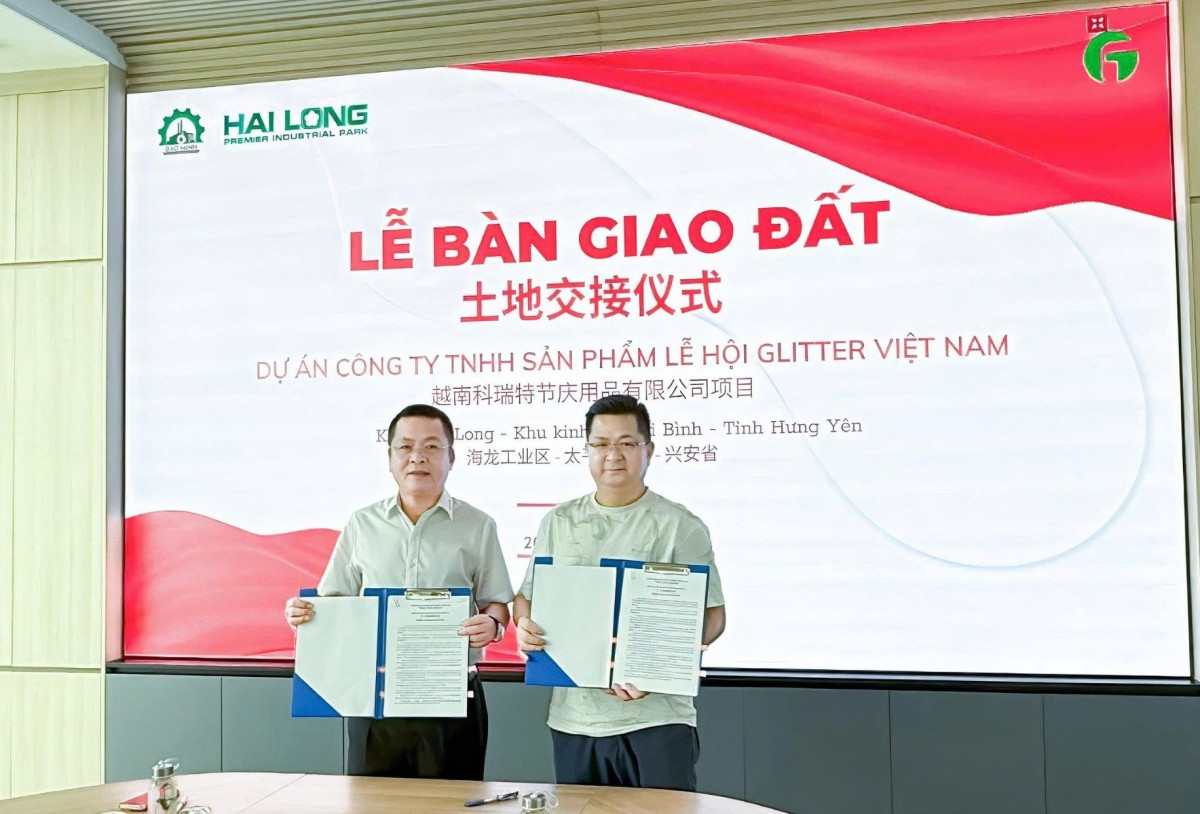 Hưng Yên bàn giao mặt bằng cho dự án FDI 75 triệu USD