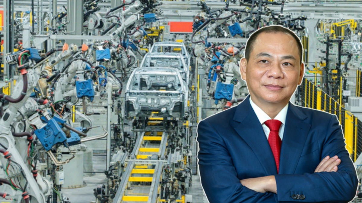 Trước dự án 21.000 tỷ ở quê nhà, tỷ phú Phạm Nhật Vượng khánh thành nhà máy ô tô điện có tốc độ xây dựng nhanh hàng đầu thế giới