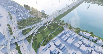 Hà Nội đề xuất dùng 4 khu đất 635ha để xây cây cầu hơn 16.000 tỷ bắc qua dòng sông biểu tượng của Thủ đô