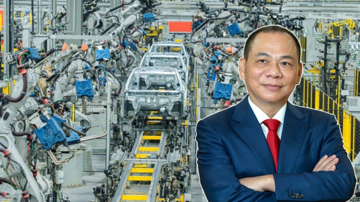 Trước dự án 21.000 tỷ ở quê nhà, tỷ phú Phạm Nhật Vượng khánh thành nhà máy ô tô điện có tốc độ xây dựng nhanh hàng đầu thế giới