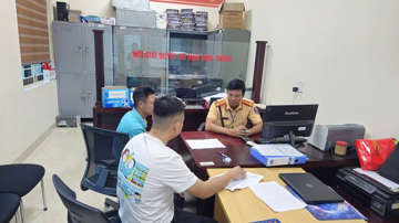 Xử phạt một tài xế xe ô tô 19 triệu đồng