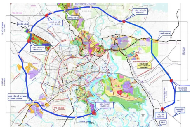 Sắp khởi công tuyến đường vành đai hơn 120.000 tỷ lớn nhất Đông Nam Bộ- Ảnh 2.
