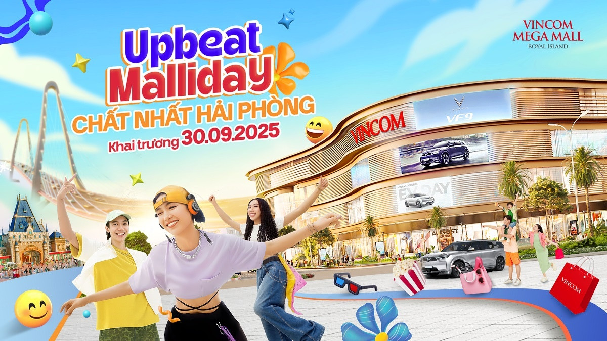 Vincom Mega Mall Royal Island ấn định ngày khai trương: Tọa độ “chất nhất” Hải Phòng sắp lộ diện