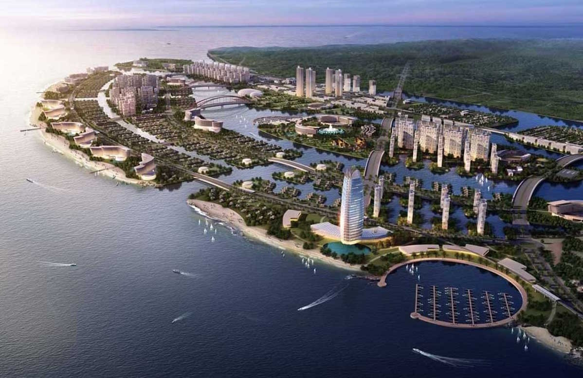 Siêu dự án có tòa tháp chọc trời 108 tầng của Vingroup sắp làm dự án nghìn tỷ kết nối ra khu vực lấn biển- Ảnh 1.