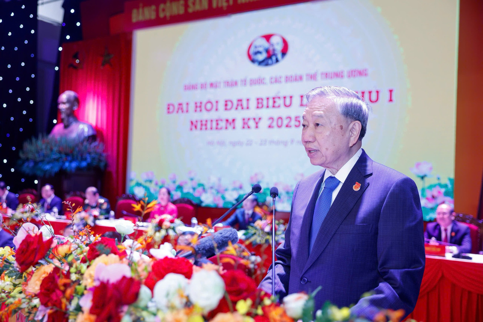 Phát biểu của Tổng Bí thư Tô Lâm tại Đại hội đại biểu Mặt trận Tổ quốc Việt Nam lần thứ nhất, nhiệm kỳ 2025–2030- Ảnh 1.