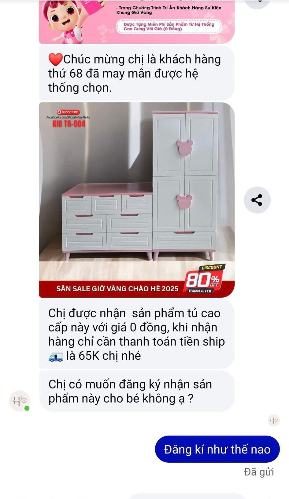 Chị T. mua tủ của chuỗi siêu thị mẹ và bé nổi tiếng, vừa 'chốt' xong tài khoản bay sạch 554 triệu - ảnh 1