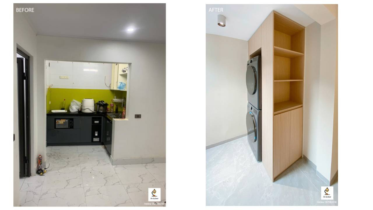 Hồi sinh căn hộ cũ 110m2 thành tổ ấm 3 phòng ngủ tiện nghi ấm cúng với 800 triệu đồng- Ảnh 5. Hồi sinh căn hộ cũ 110m2 thành tổ ấm 3 phòng ngủ tiện nghi ấm cúng với 800 triệu đồng- Ảnh 5.