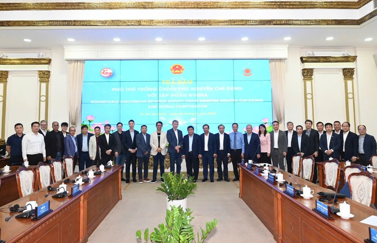 Phó Thủ tướng: 'Việt Nam chắc chắn sẽ trở thành ngôi nhà thứ hai của NVIDIA'