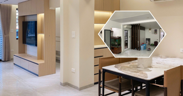 Hồi sinh căn hộ cũ 110m2 thành tổ ấm 3 phòng ngủ tiện nghi ấm cúng với 800 triệu đồng