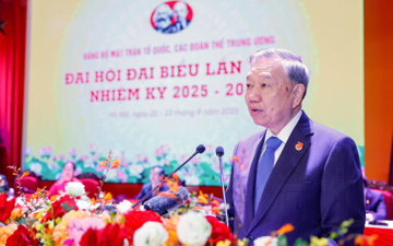 Phát biểu của Tổng Bí thư Tô Lâm tại Đại hội đại biểu Mặt trận Tổ quốc Việt Nam lần thứ nhất, nhiệm kỳ 2025–2030