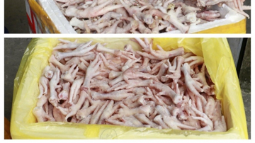 Phát hiện kho đông lạnh chứa đầy chân gà, xúc xích, nem chua không rõ nguồn gốc tại công ty Thực phẩm Việt Đức