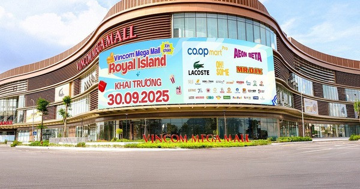 Sắp khai trương TTTM Vincom tại khu đô thị lớn nhất của Vingroup ở Hải Phòng