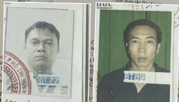 Truy nã Bùi Quốc Anh sinh năm 1984 và Nguyễn Hoàng Trọng sinh năm 1979