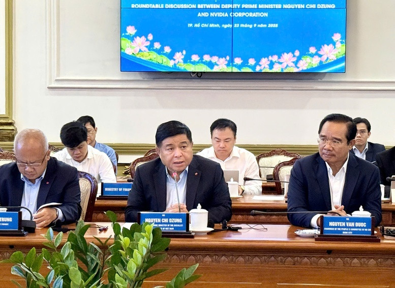 Phó Thủ tướng đề nghị NVIDIA hỗ trợ Việt Nam hiện thực hóa tham vọng trở thành cường quốc về AI