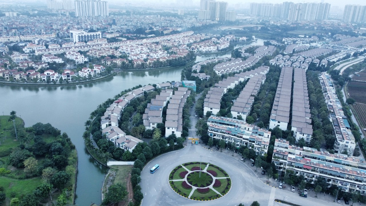 Khu đô thị Nam An Khánh. Nguồn ảnh: Internet