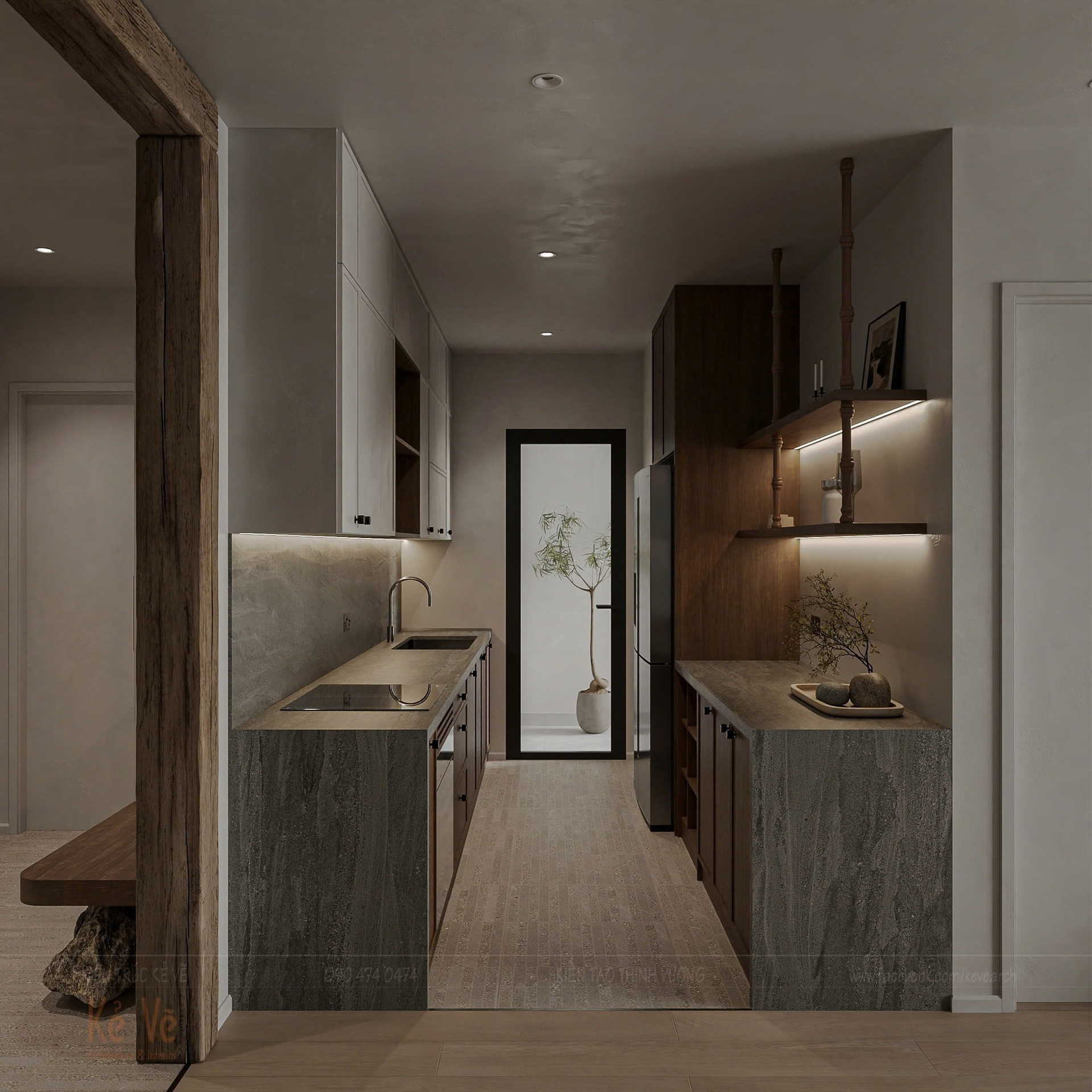 Bình dị mà sang trọng: Triết lý kiến trúc tối giản trong một căn hộ hiện đại- Ảnh 11. Bình dị mà sang trọng: Triết lý kiến trúc tối giản trong một căn hộ hiện đại- Ảnh 11.