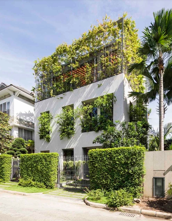 Chiêm ngưỡng ngôi nhà có ‘khu rừng nhiệt đới’ tại Việt Nam từng 4 lần đạt giải thưởng quốc tế- Ảnh 1.