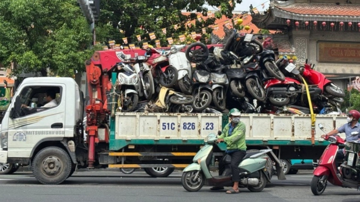 Số phận hàng nghìn xe máy vi phạm chất đống ở TPHCM: Được đưa ra đấu giá với giá khởi điểm từ 370.000 đồng/chiếc