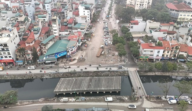 Sau nhiều năm 'đắp chiếu', tuyến đường hơn nghìn tỷ tại Hà Nội sắp hoàn thành- Ảnh 1.