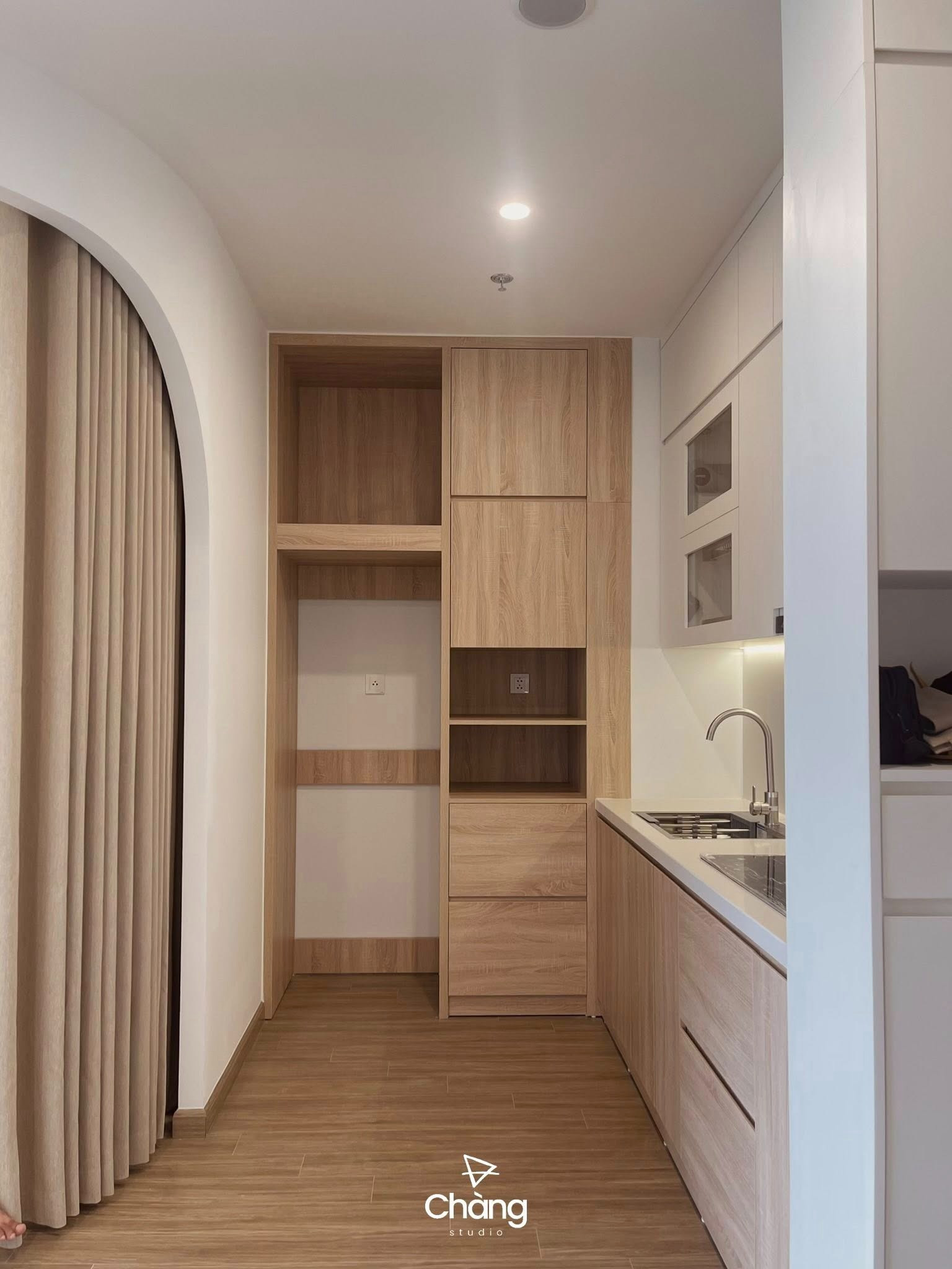 Thay áo cho căn hộ 47m2 chỉ với 120 triệu đồng: Bí quyết kiến tạo tổ ấm 'chuẩn gu' hiện đại, trẻ trung- Ảnh 4. Thay áo cho căn hộ 47m2 chỉ với 120 triệu đồng: Bí quyết kiến tạo tổ ấm 'chuẩn gu' hiện đại, trẻ trung- Ảnh 4.