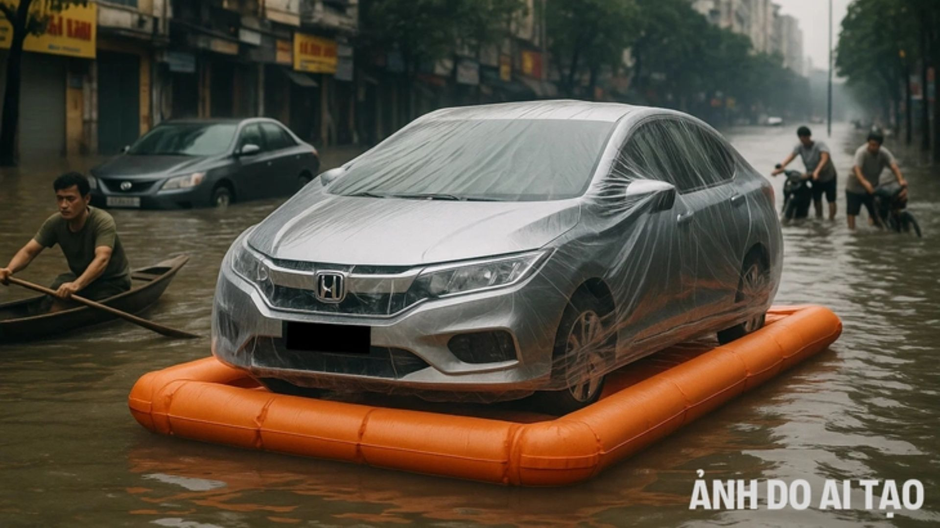 ‘Áo mưa toàn thân’ cho ô tô gây sốt mạng xã hội khi bão Ragasa và Bualoi áp sát: Loại rẻ 1 triệu, cao cấp tới 30 triệu đồng- Ảnh 4.