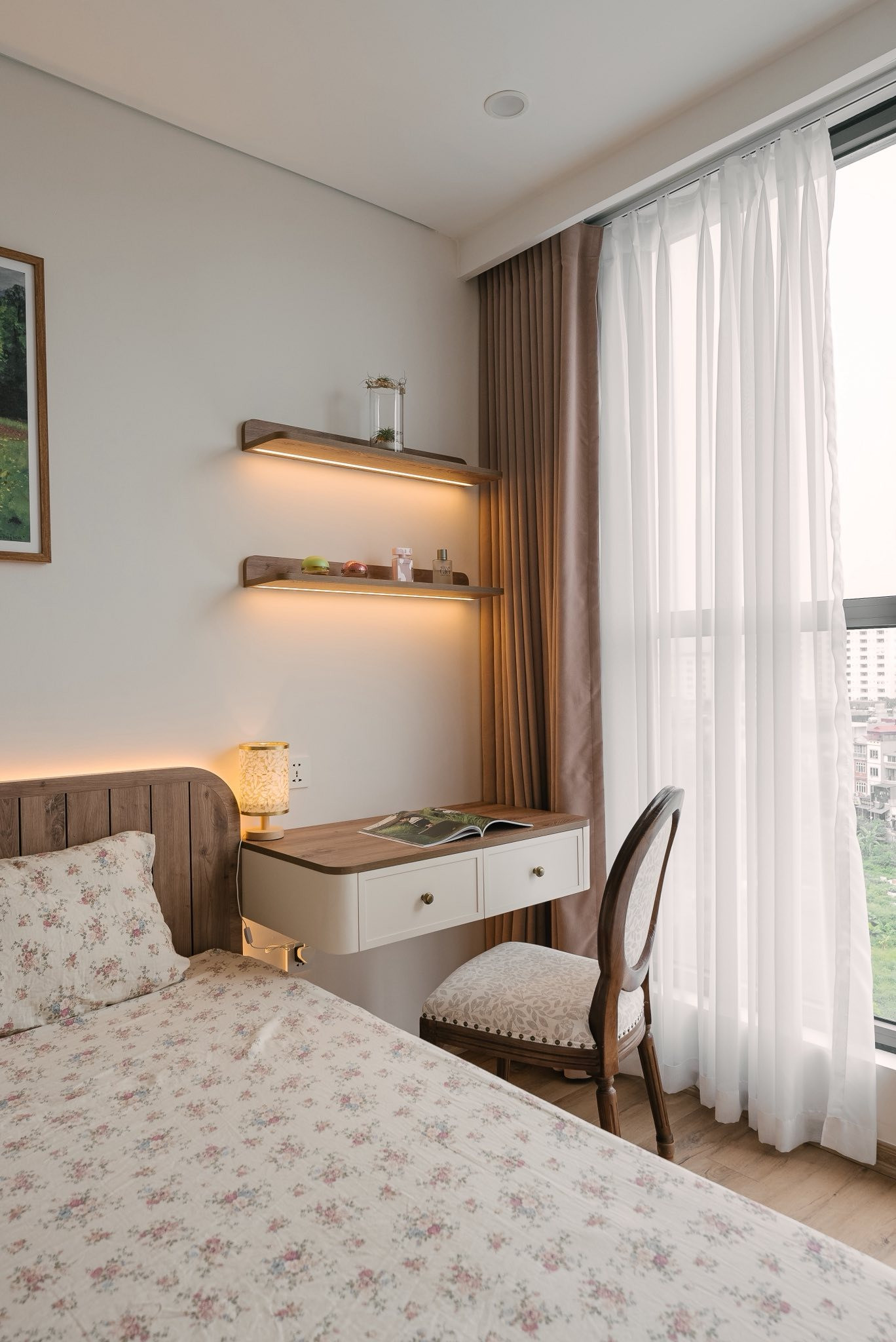 Căn hộ 90m2 phong cách farmhouse: Tổ ấm mộc mạc, đầy chất thơ giữa Hà Nội- Ảnh 9. Căn hộ 90m2 phong cách farmhouse: Tổ ấm mộc mạc, đầy chất thơ giữa Hà Nội- Ảnh 9.