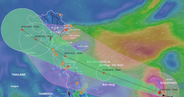 Bão vào Biển Đông, ảnh hưởng đất liền rất sớm