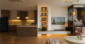 Căn hộ 90m2 phong cách farmhouse: Tổ ấm mộc mạc, đầy chất thơ giữa Hà Nội