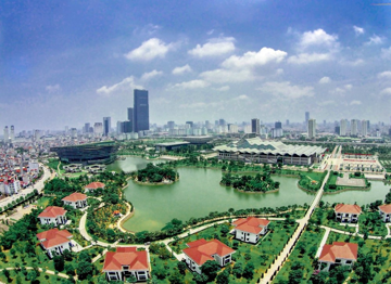 Huy động 5.000 nhân công cùng 14.000 tấn cốt thép, 34.000m2 đá, xây dựng nên Trung tâm Hội nghị lớn nhất Việt Nam