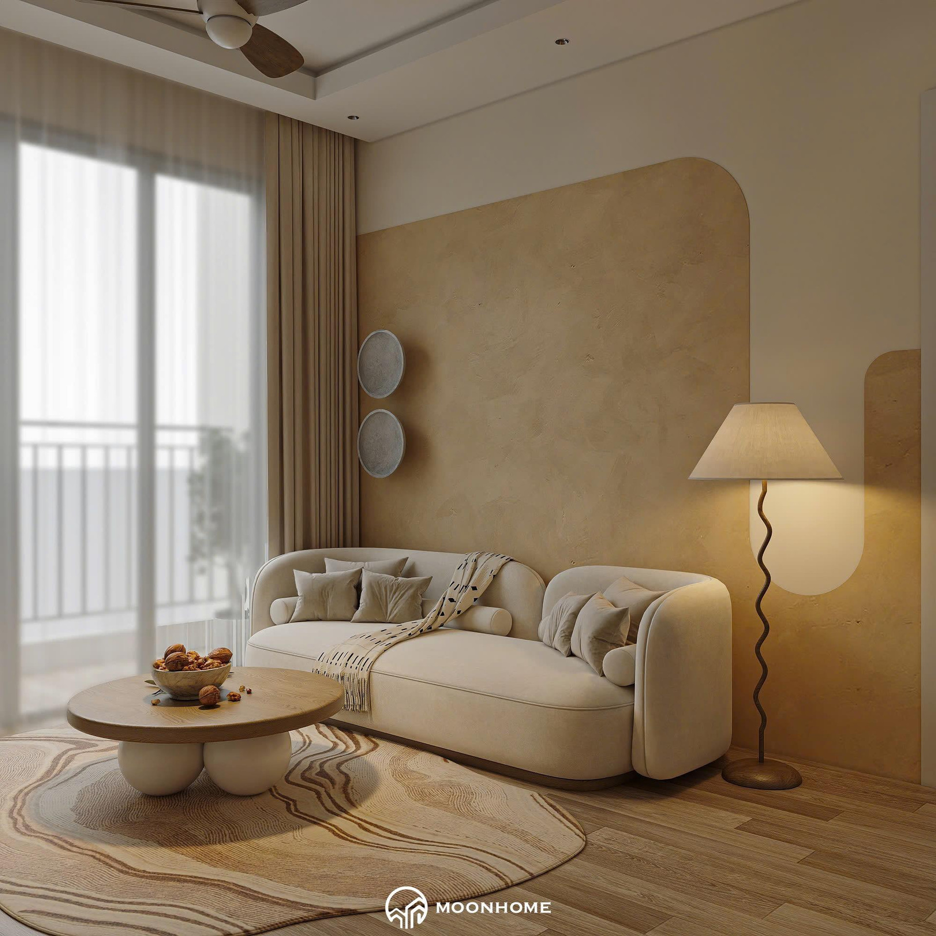 Sức hút từ sự tối giản mà tinh tế trong căn hộ nhỏ tại The Golden An Khánh- Ảnh 1.