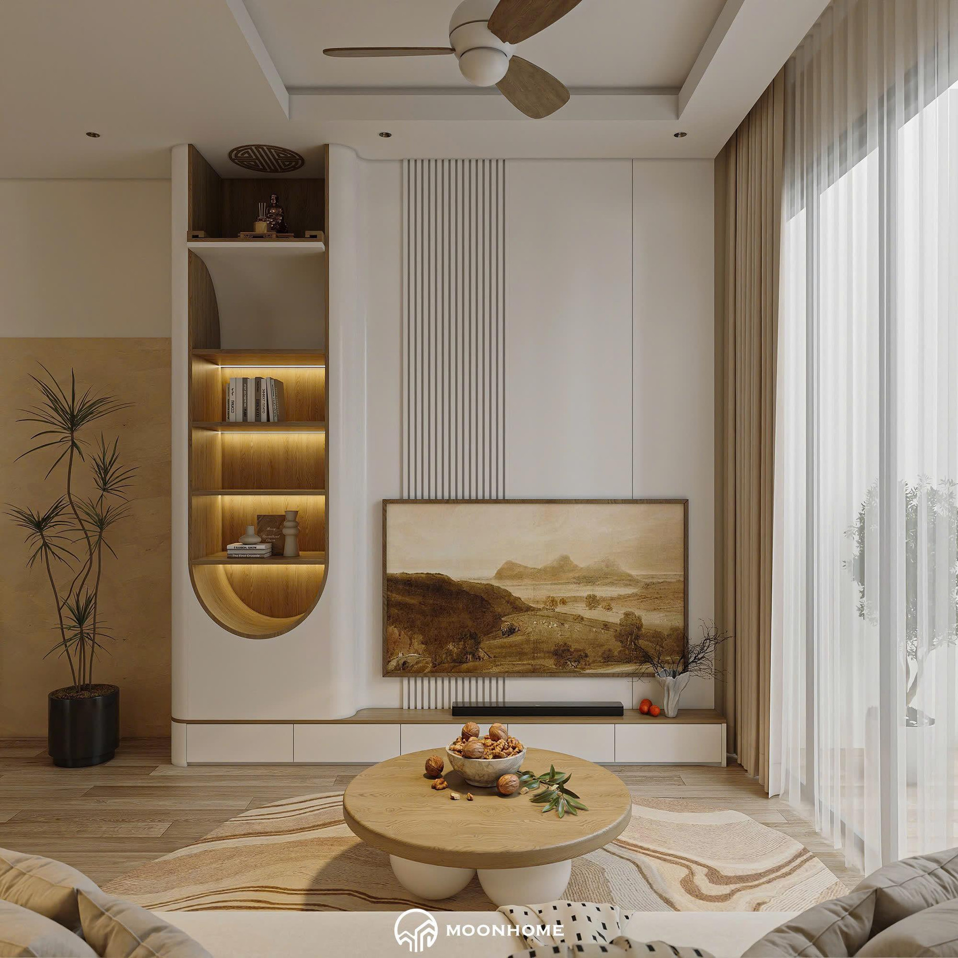 Sức hút từ sự tối giản mà tinh tế trong căn hộ nhỏ tại The Golden An Khánh- Ảnh 2.