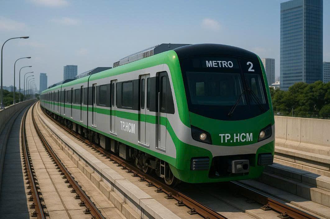 Tuyến Metro số 2 Bến Thành - Tham Lương có điều chỉnh mới. Ảnh minh họa