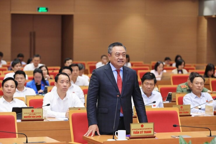 Chủ tịch Trần Sỹ Thanh: Hiếm có nơi nào như Hà Nội, xã chủ động đấu thầu thành công dự án hàng trăm tỷ - ảnh 1