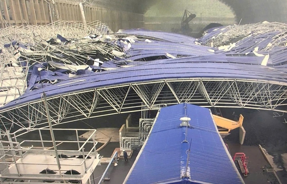 Nhà máy nhiệt điệt lớn hàng đầu cả nước bị thiệt hại nghiêm trọng do bão - ảnh 2