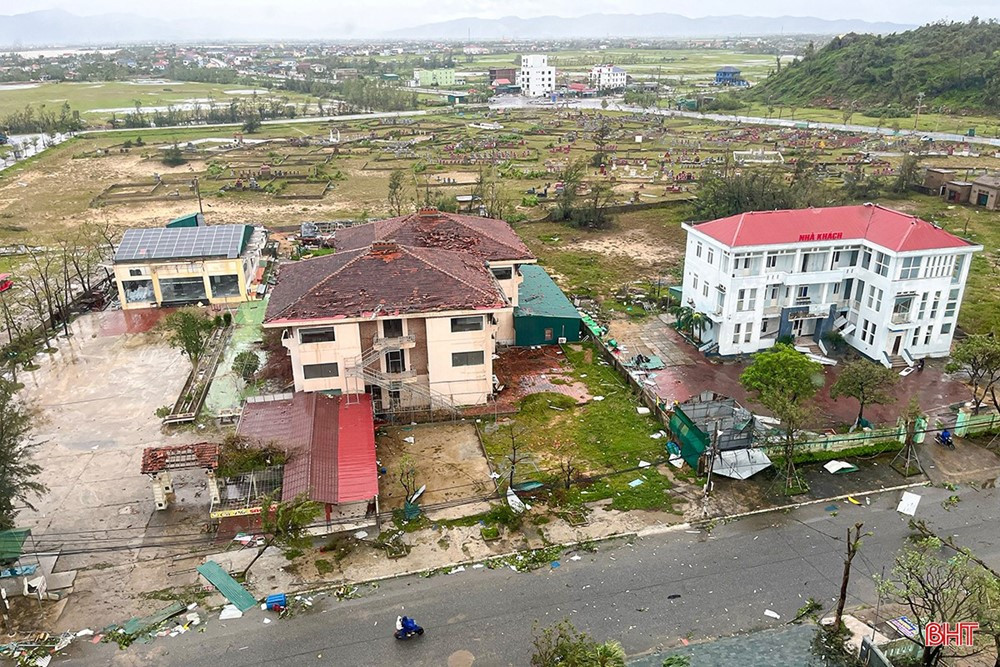 Nhà máy nhiệt điệt lớn hàng đầu cả nước bị thiệt hại nghiêm trọng do bão - ảnh 6