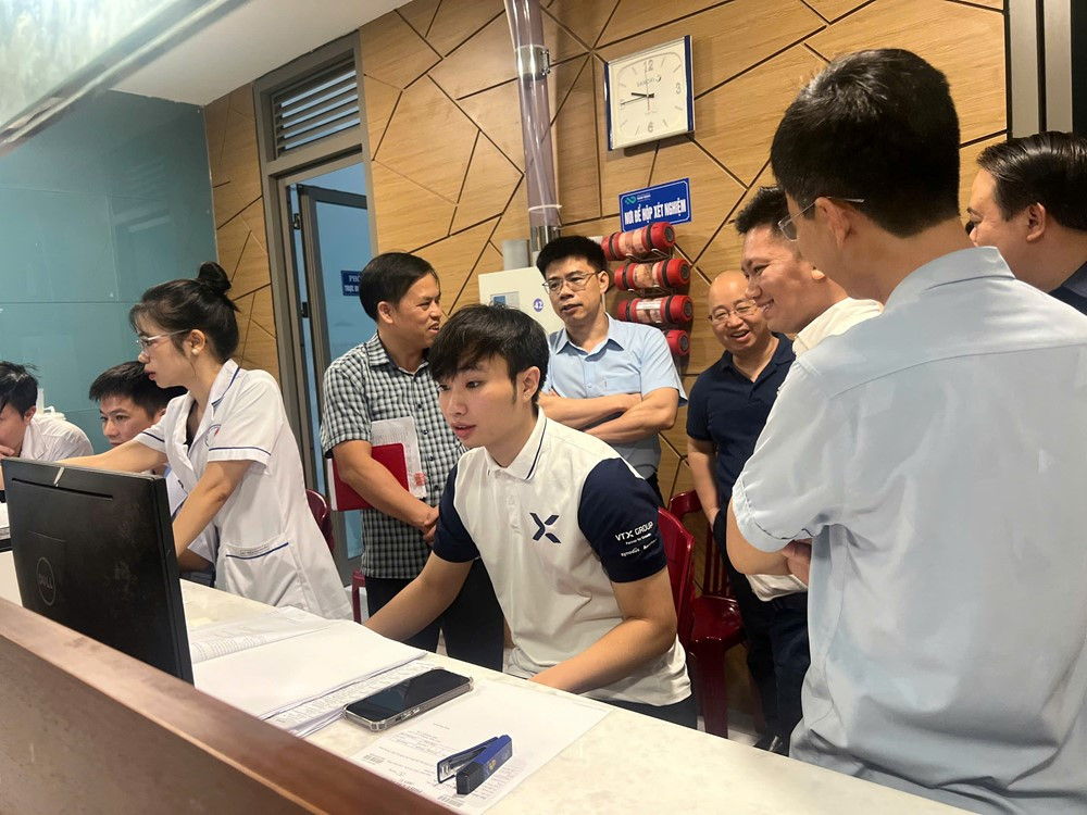 Bệnh viện gần 2.000 tỷ ở Nam Định chính thức áp dụng bệnh án điện tử - ảnh 4