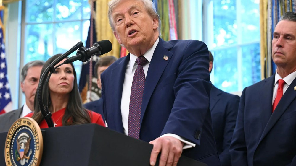 Ông Trump: Mỹ sẽ ‘trở thành quốc gia thế giới thứ ba’ nếu mất đi thuế quan - ảnh 1