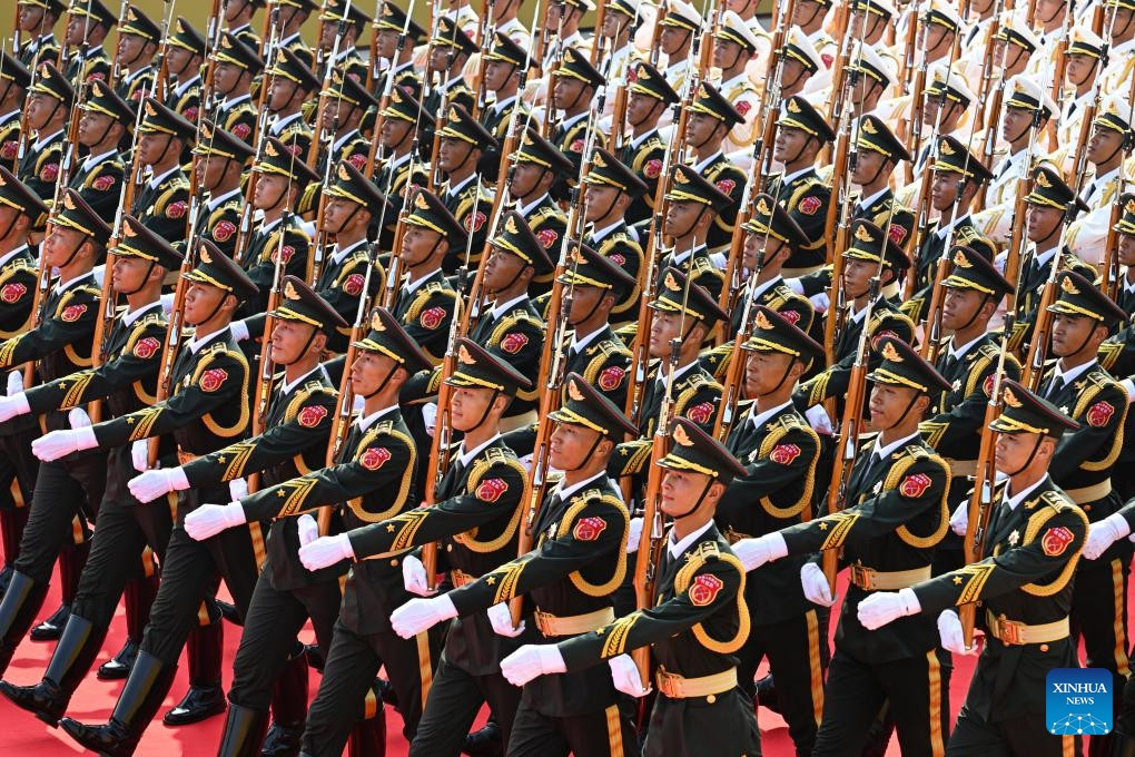 CẬP NHẬT: Lễ duyệt binh của Trung Quốc kỷ niệm 80 năm Chiến thắng phát xít- Ảnh 7. CẬP NHẬT: Lễ duyệt binh của Trung Quốc kỷ niệm 80 năm Chiến thắng phát xít- Ảnh 7.