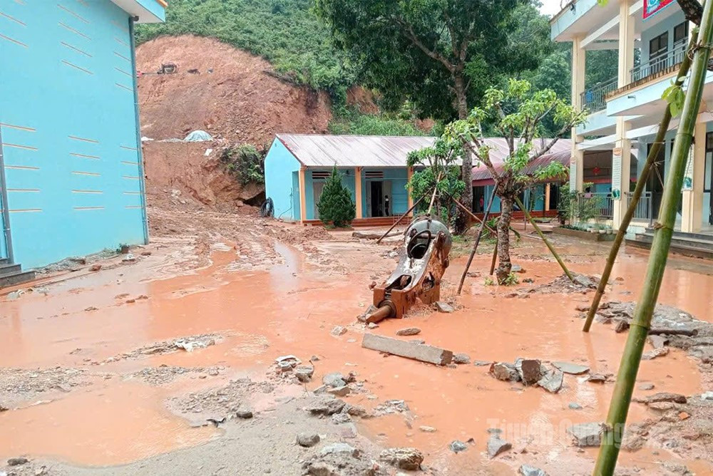 Ghi nhận 4 người mất tích, nhiều nhà ở, công trình bị hư hại tại Tuyên Quang - ảnh 1