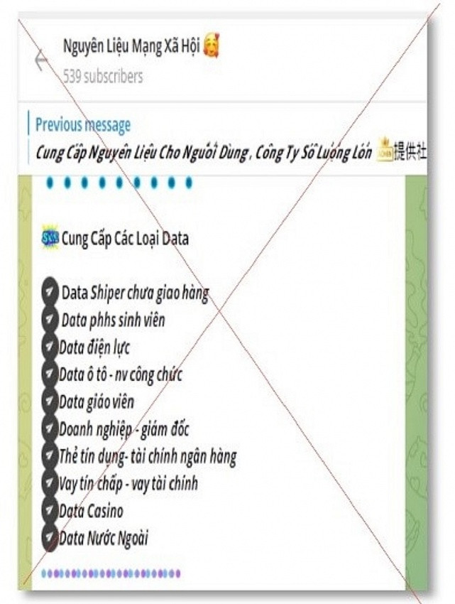 Cảnh báo: Dữ liệu cá nhân, ngân hàng của bạn có thể đã nằm trong ‘danh sách rao bán’