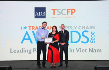 TPBank được ADB vinh danh với hai giải thưởng lớn trong lĩnh vực tài trợ thương mại
