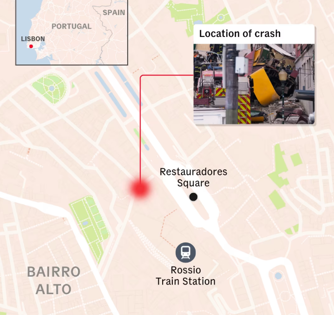 Tàu điện lao khỏi đường ray, đâm vào tòa nhà: Thảm kịch kinh hoàng khiến ít nhất 33 người thương vong - ảnh 2