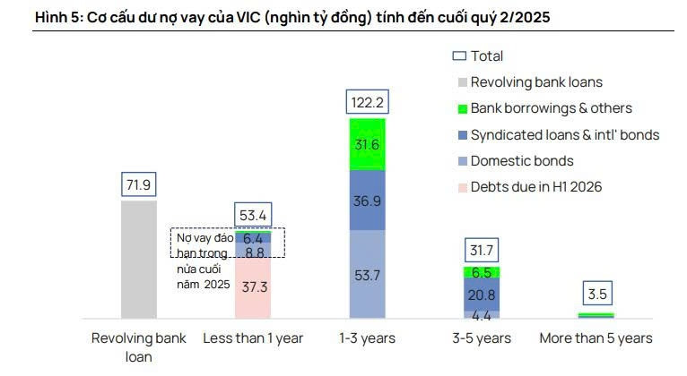 Vingroup (<a style='text-decoration: none;' href='/VIC'>VIC</a>) nợ gần 800.000 tỷ đồng có đáng lo ngại?