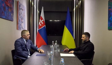 Tổng thống Ukraine gặp Thủ tướng Slovakia dù có nhiều bất đồng