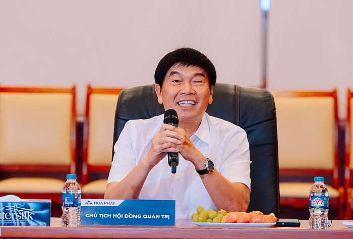 Chủ tịch Trần Đình Long khẳng định: 'Một ngày làm Hòa Phát là một ngày tình nghĩa'